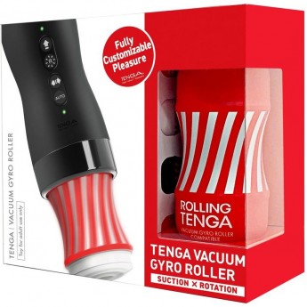 Набор TENGA VACUUM GYRO ROLLER 3s: Мастурбатор и устройство для вращения и создания вакуума